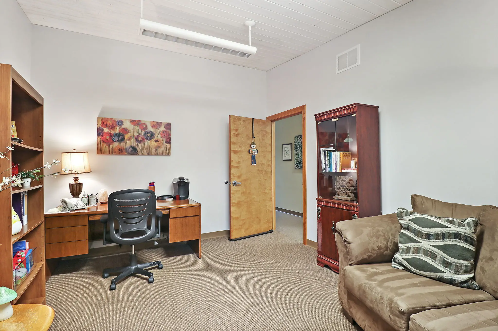 Office with desk and chair Pathways Consulting office